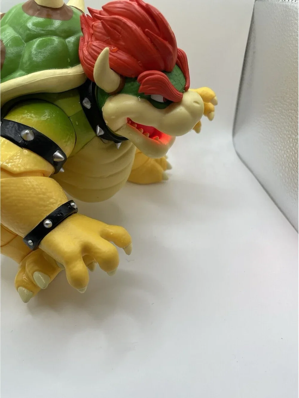 JAKKS Pacific Nintendo Super Mario BOWSER w/ Fire Breathing Feature Tested